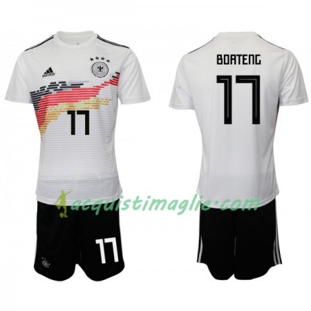 Divisa di Calcio Germania BOATENG 17 Bambino Prima 2019